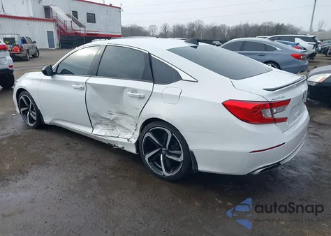 2022 Honda Accord Sport z USA, uszkodzony, nr VIN 1HGCV1F3XNA110806